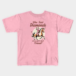 Girl's Best Friend Kids T-Shirt